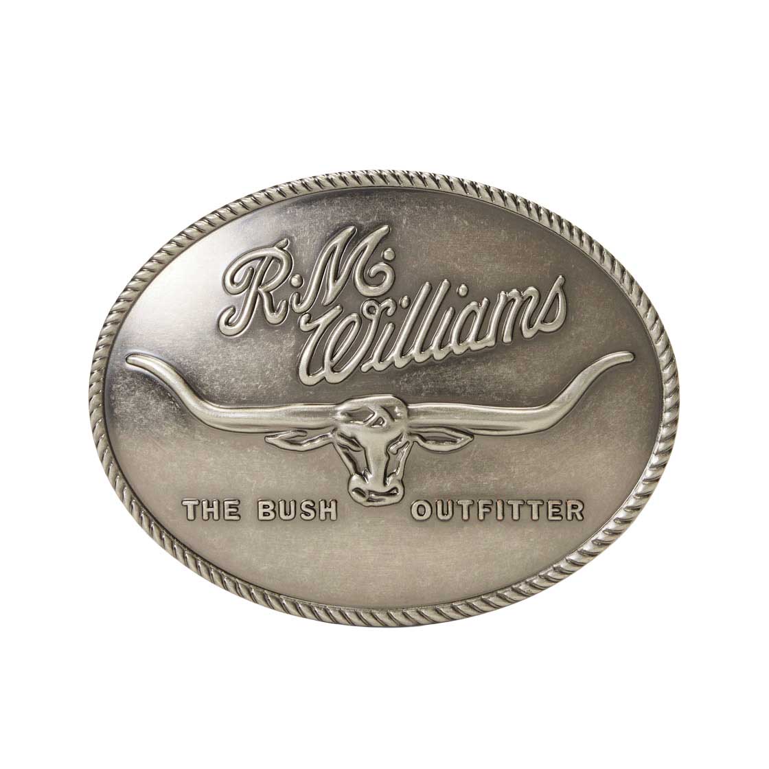 R.M.Williams logo buckle